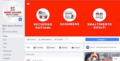 La MORI SAURO ROTTAMI su Facebook, seguici!